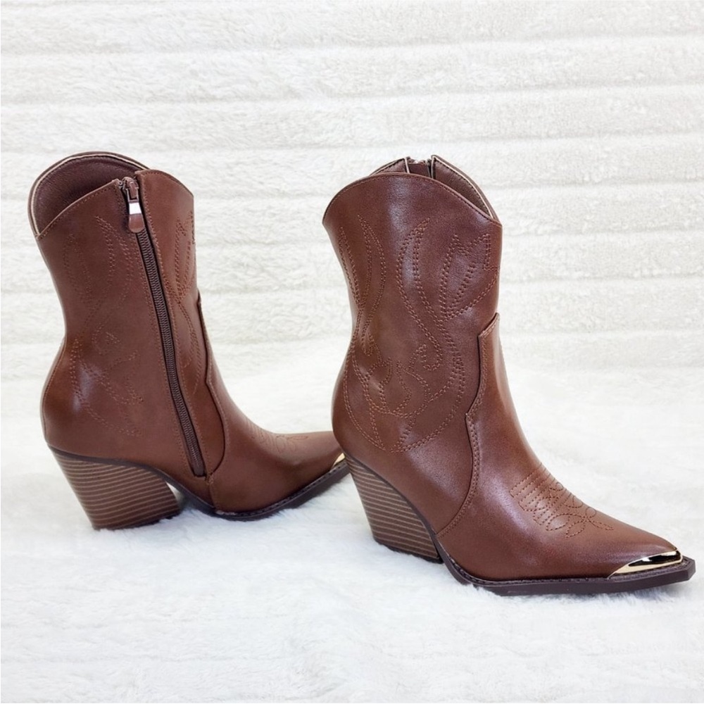 Western Ankle Boots
